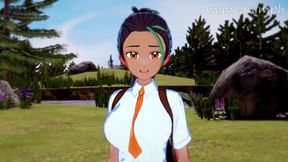 POKEMON SCARLET AND VIOLET NEMONA HENTAI