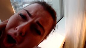 fucking a hot in the hotel s window
