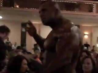 Fouad Abiad Sexy Posing and Speech