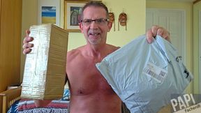 Pervy PapiFachero got two pervy orders in one day, which one should he open first?