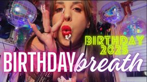 Birthday Breath Sniffing JOI