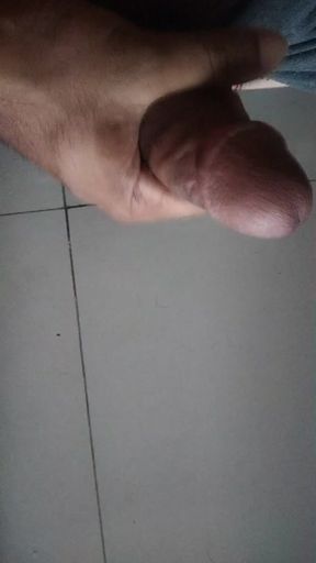 Thrilling moment from "cum out show in my bed room when im alone"