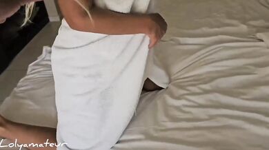 Holidays with Stepmom june 2025 cum inside her pussy