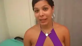 Curvy Fishnet-clad Latina Seduces Stranger With Jaw-Dropping Blowjob Skills