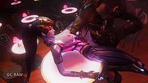 Widowmaker Fast Sex In Bar