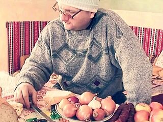 Old Chap Pair Bang with Her Getting Cum on Vagina