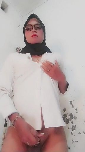 From Teacher to Cock Addict - Hijabi Sissy Mind Broken