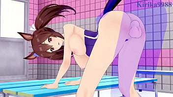 Hishi Akebono intense sex. - Uma Musume Pretty Derby Hentai