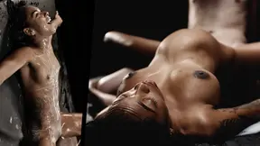 Latina ebony big tit girls get filled with insane amounts of cum