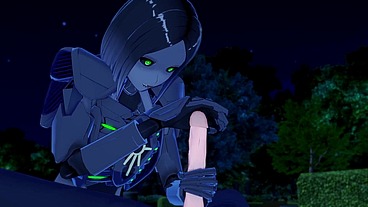 Necron Anime Girl BJ - Warhammer 40k