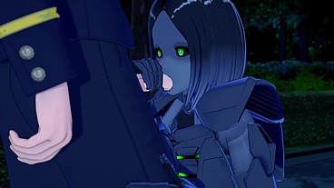 Necron Anime Girl BJ - Warhammer 40k