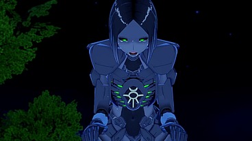 Necron Anime Girl BJ - Warhammer 40k