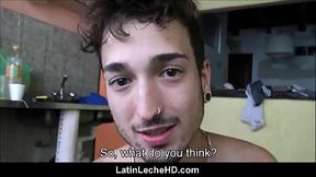 Gay Spanish Latino Guy Paid To Fuck Straight Married Guy For Cash Inside Abandoned