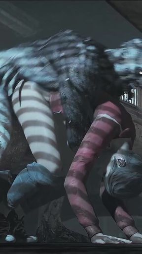 Robaatoo Intense Hardcore Anal Sex: Hot Slut Fucked Doggy Style with Tight Ass Gaping