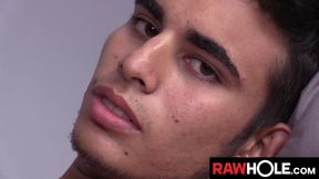 RAWHOLE Hungry Rapper Displays Expert Throat Skills Swallowing Remi Cock