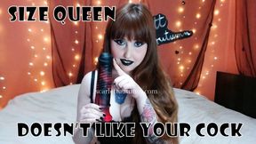 Size Queen thinks your Dick is too Small wmv