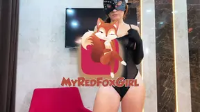 Myredfoxgirl cheats on her lover with a stranger wearing leather boots