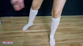 Petite Blonde Kelsey Starlette Plays With A Dildo And Gets Pounded!