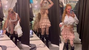 mode voyeur dans la cabine d essayage