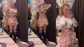mode voyeur dans la cabine d essayage