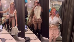 mode voyeur dans la cabine d essayage