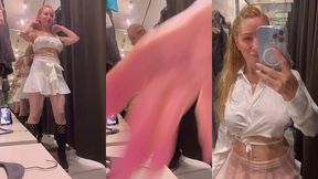 mode voyeur dans la cabine d essayage