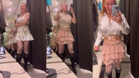 mode voyeur dans la cabine d essayage