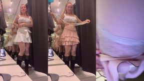 mode voyeur dans la cabine d essayage