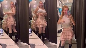 mode voyeur dans la cabine d essayage