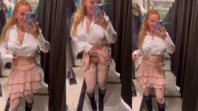 mode voyeur dans la cabine d essayage