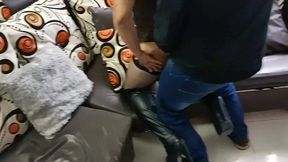 mi esposo de mexico paga apuesta a su amigo del trabajo lo trae a casa y me llenan de leche en los angeles estados unidos