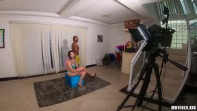 Behind the scenes porn with Bianca