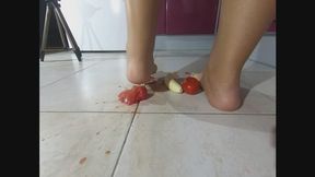 Fruit cock trample