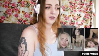 Carly Rae Summers Reacts to BLEACHED RAW - HOT TEENS ROUGH SEX COMPILATION - PF Porn Reactions Ep II