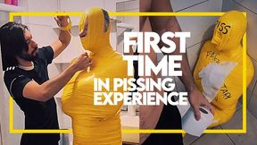 Pissing Experience (1080p) Gay Domination - Mummification - Tape Bondage - Piss - Toilet - Bathroom - Shower - BDSM