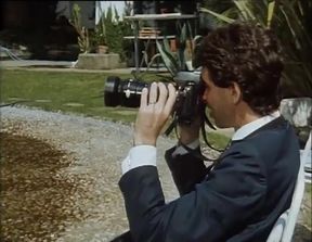 Famous vintage pornstar orgy party in the garden