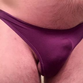 Cumming in panties to JOI