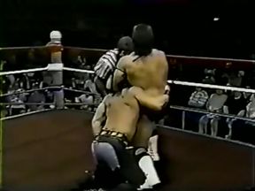 Tom Zenk sexy wrestling match