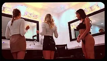 Sassy Blonde Takes Control in Racy Club Scene