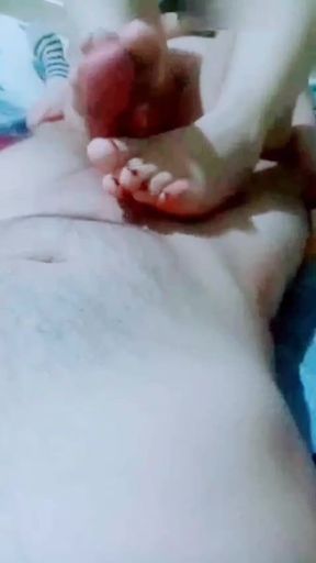 Egyptian footjob