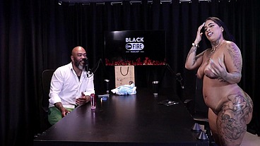 MARCELLY MELO NO BLACK ON FIRE COM SR. BLACK - COMPLETO (WATCH ON: SHEER/RED)