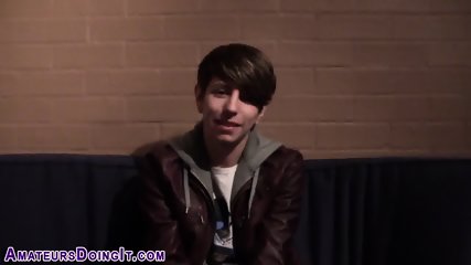 Amateur twink spunky solo