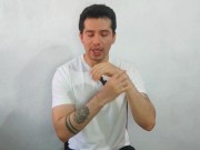 Compañeros heteros casados se hacen sexo oral en un arroyo y terminan penetrandose a pelo! Relato