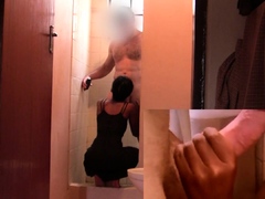 Shower sex with African ebony girlfriend