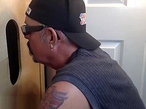 Young Black Executive At The Gloryhole