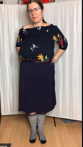 New Plus Size Skirts [try on]