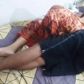 Bhabhi ko bed pe sulake jamkar chudai kiya