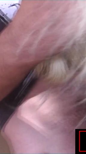 Stunning moment from &quot;Horny Married Trailer Trash Public Blowjob Threeway&quot;