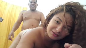 novinha fode gostoso com homem mais velho.