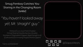 Smug Femboy Catches You Staring in the Changing Room Humiliation Audio